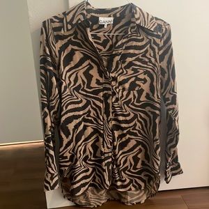 Ganni blouse size 36